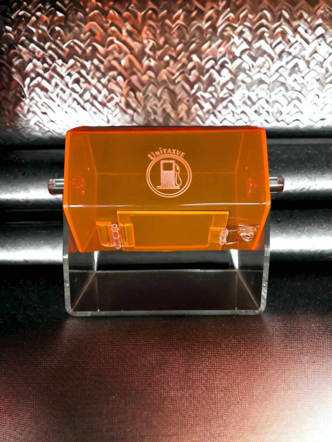 Tombola de acrilico grabada