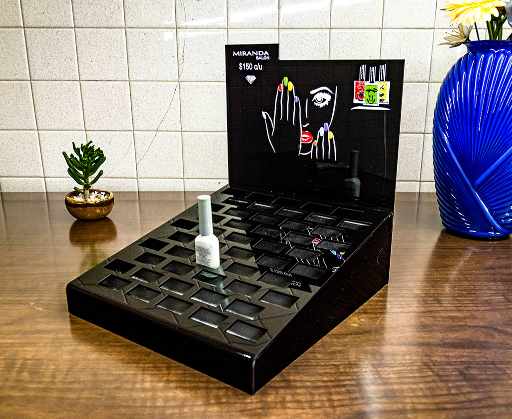 Organizador de esmalte de uñas de acrílico