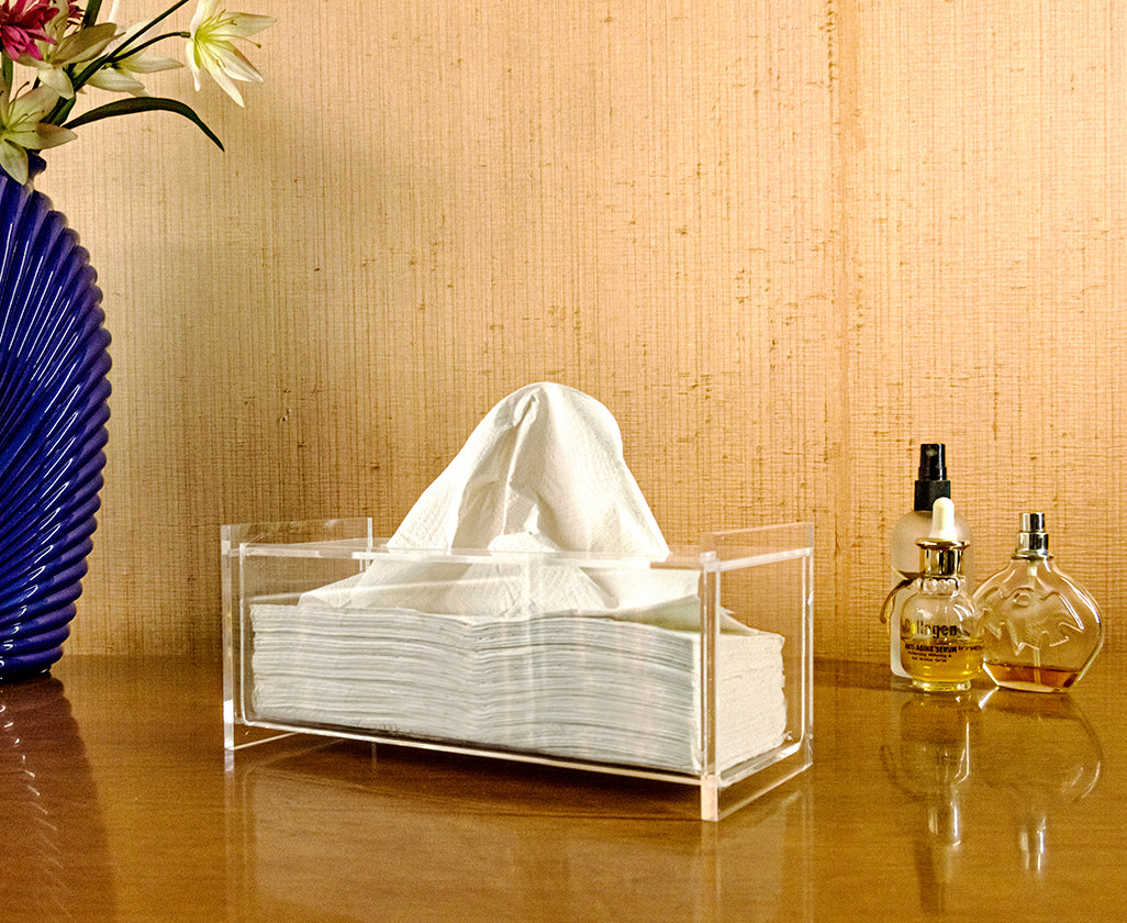 Porta sanitas de acrílico