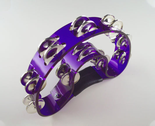 Pandero de media luna en diferentes tamaños y colores