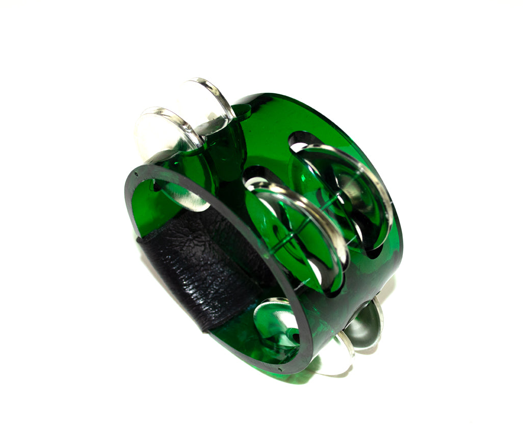 Panderos redondos de acrílico en diferentes tamaños y colores