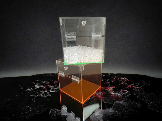 Caja almacenadora de acrílico
