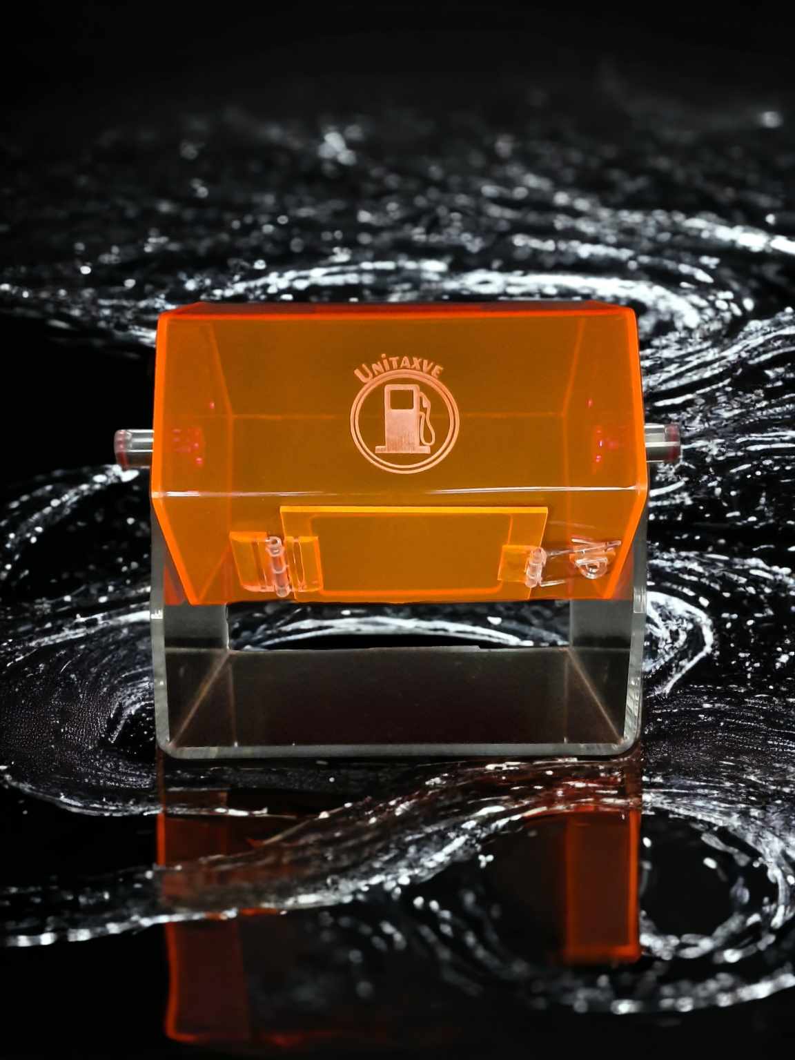 Tombola de acrilico grabada