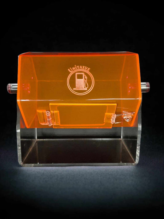 Tombola de acrilico grabada