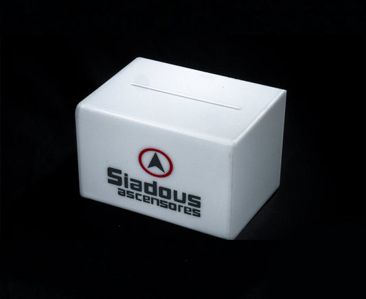 Buzón chico de acrílico