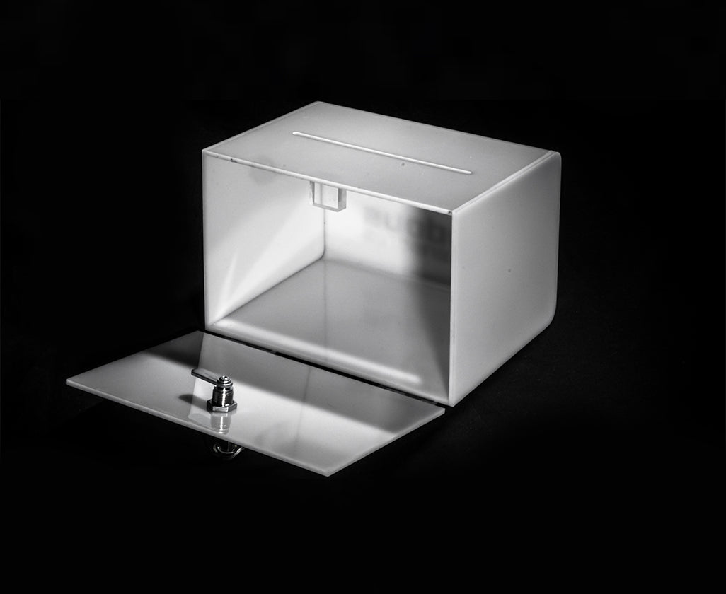 Buzón chico de acrílico