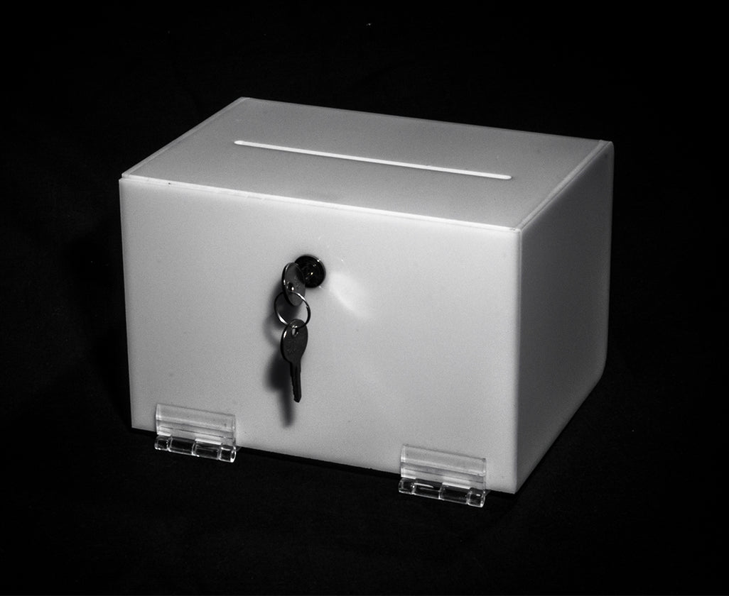 Buzón chico de acrílico