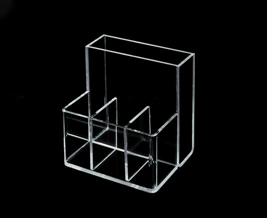 Organizador de brochas de acrílico