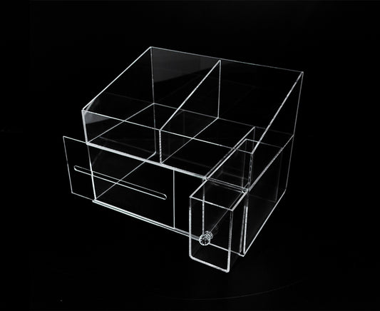 Organizador de cosméticos de acrílico