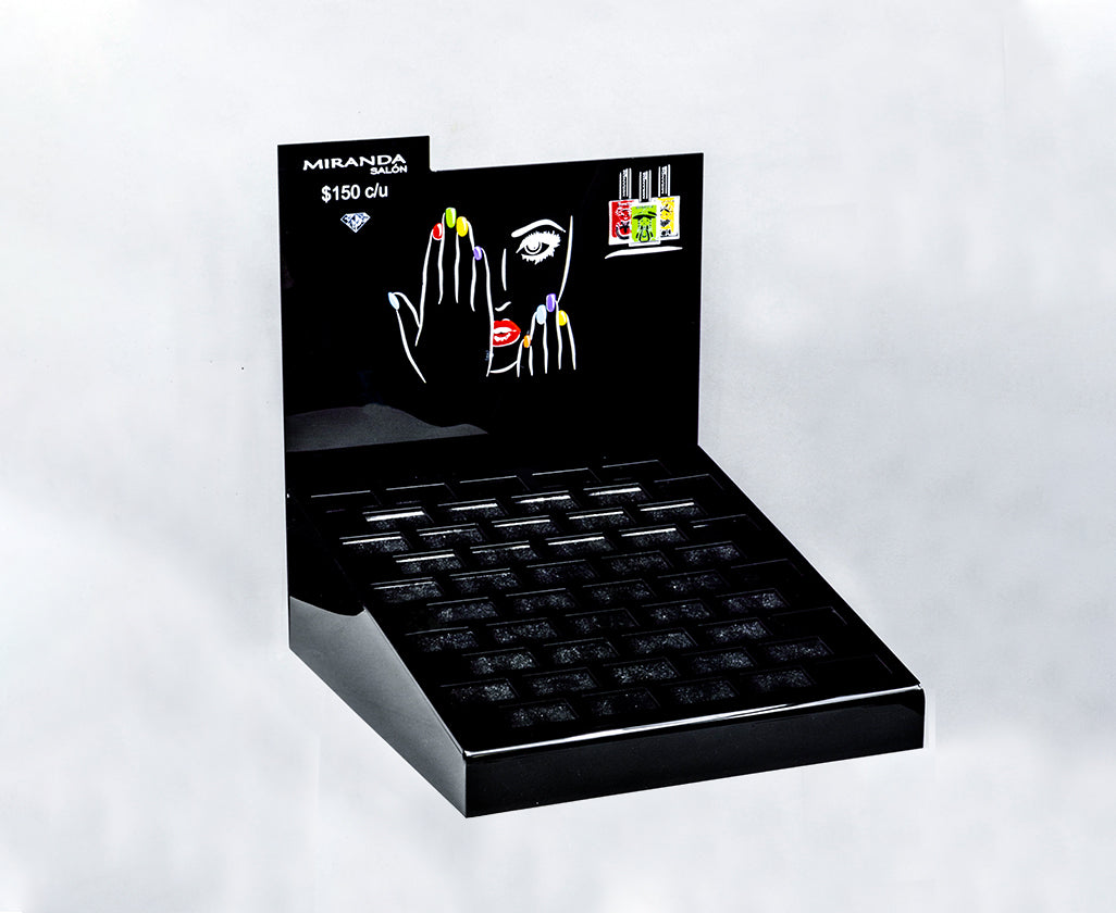 Organizador de esmalte de uñas de acrílico