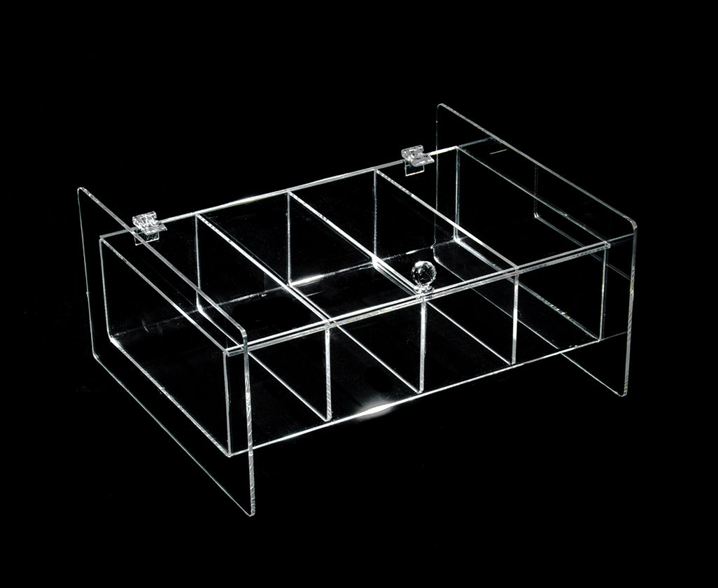 Organizador de té de acrílico