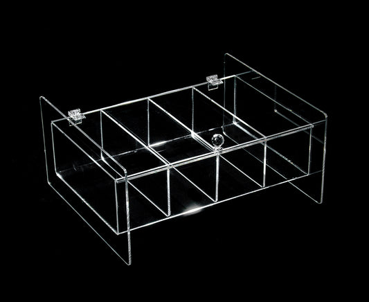 Organizador de té de acrílico