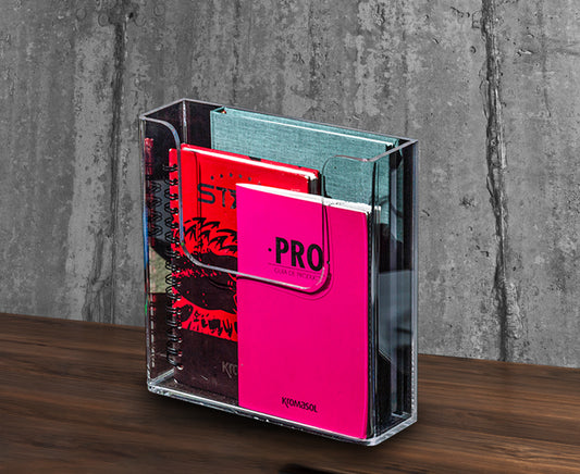 Organizador escritorio de acrílico