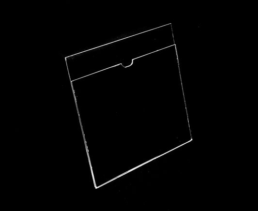 Porta hojas de pared de acrílico