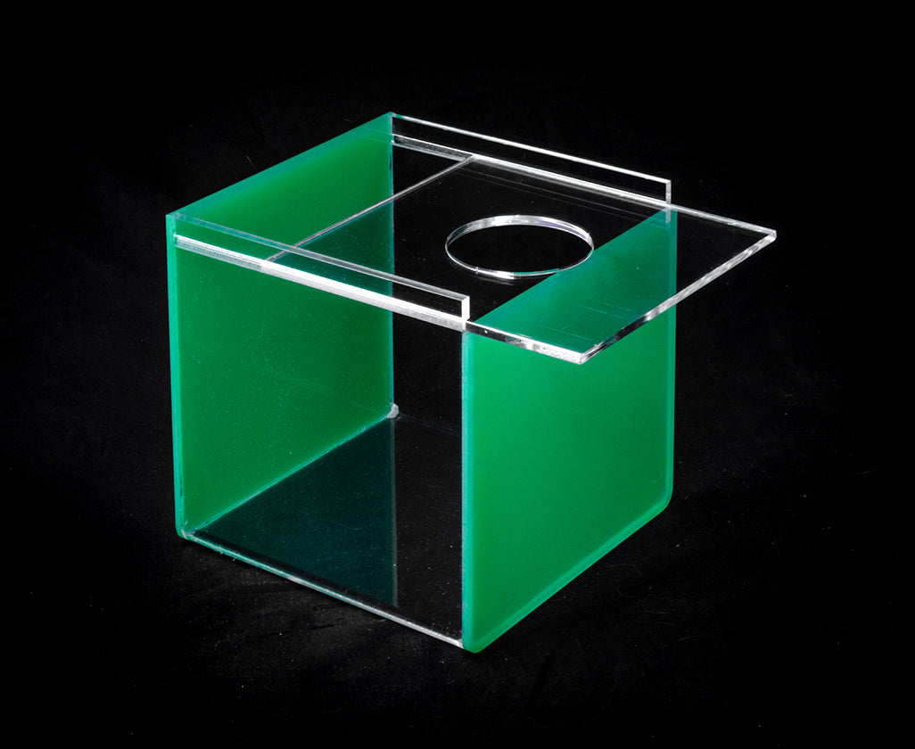 Porta papel higiénico de acrílico