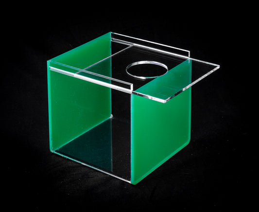 Porta papel higiénico de acrílico