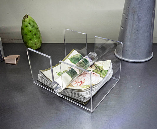 Servilletero de acrílico 